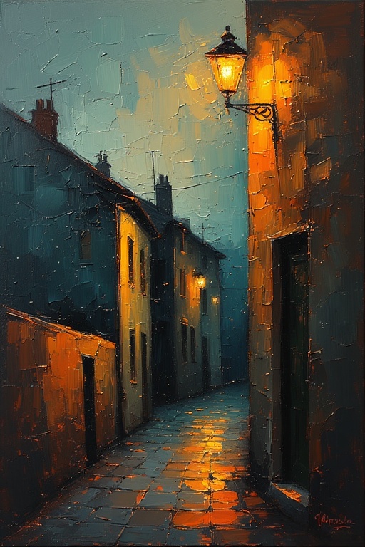 Street Lamp Silhouette