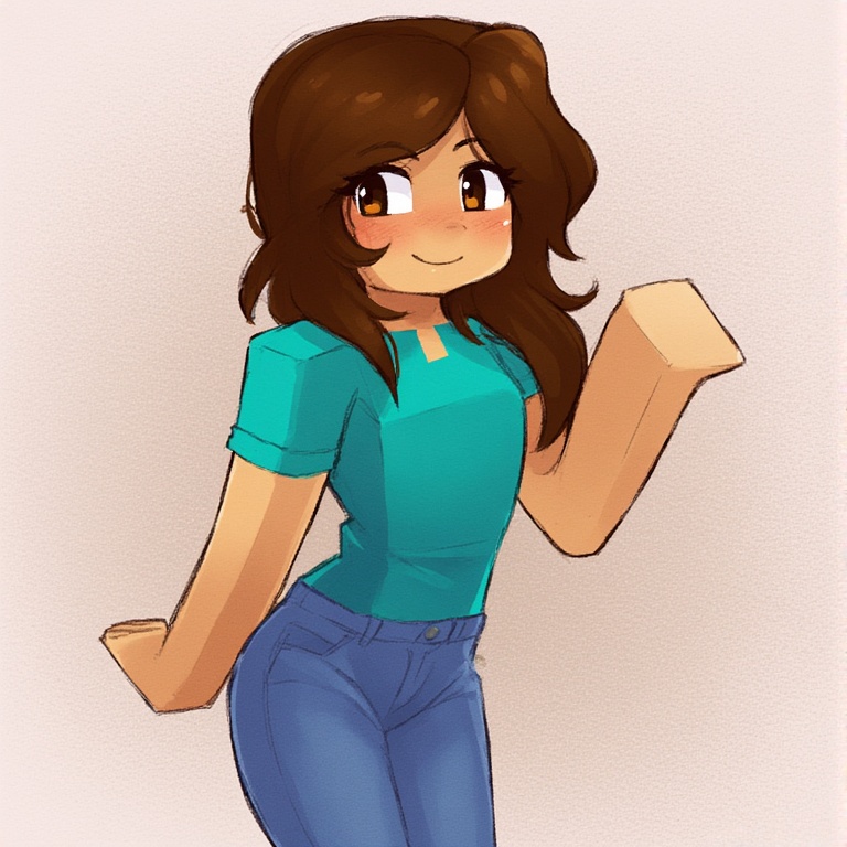 Turquoise Cutie Steve