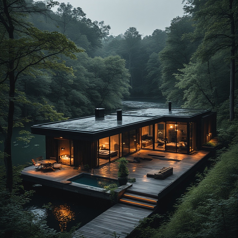 Riverfront Modern Retreat