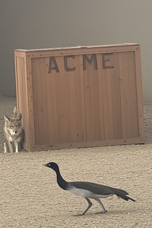 Coyote and Acme Crate