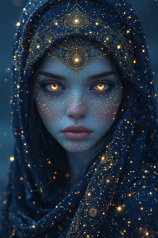 Midnight Celestial Beauty