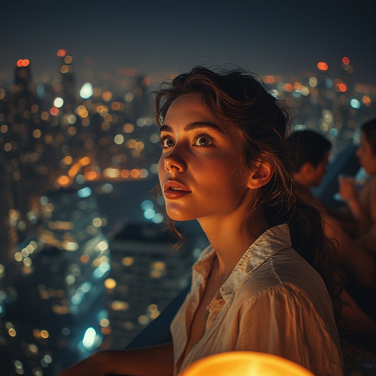 Rooftop Reflections