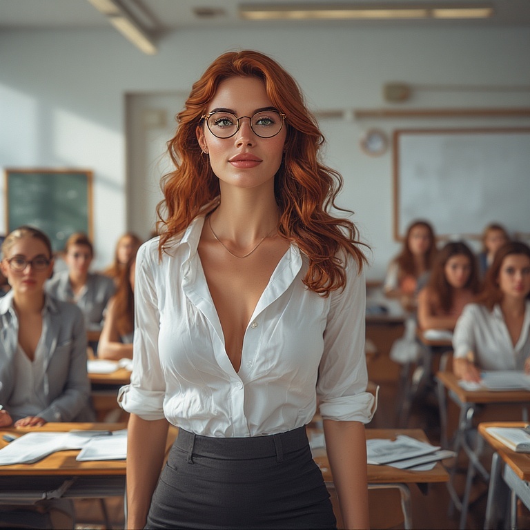 Sultry History Professor