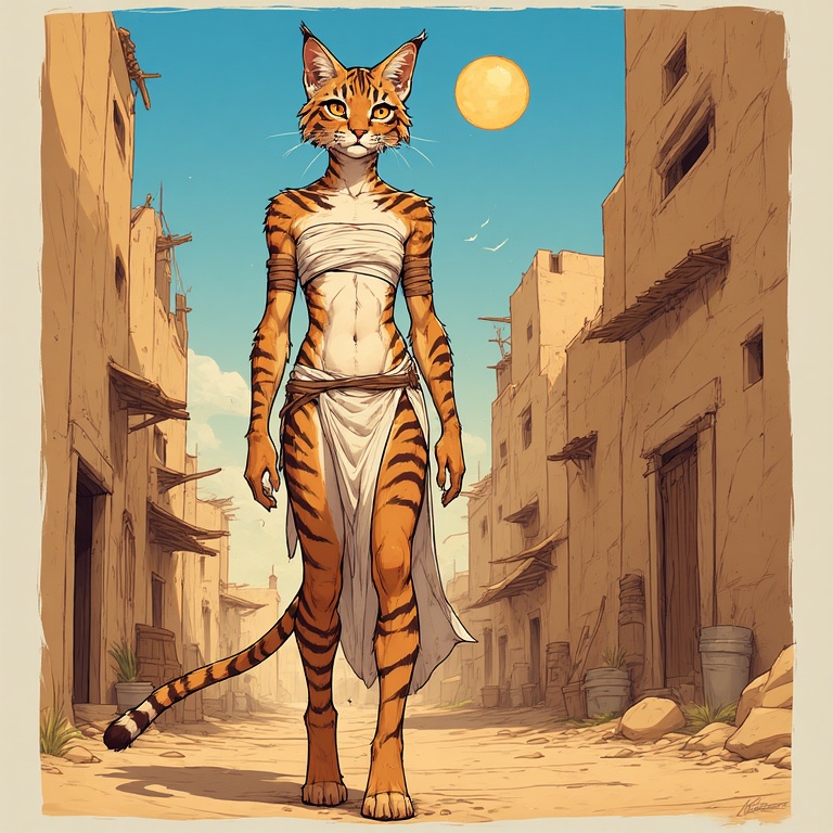Desert Striped Adventurer