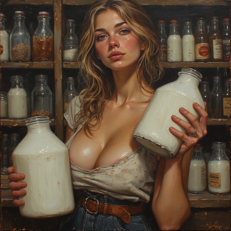 Milk Jug Maiden Realism