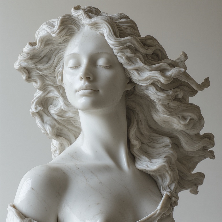 Marble Portrait Study
