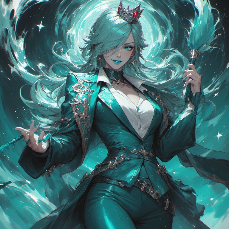 Teal Vigilante's Gaze