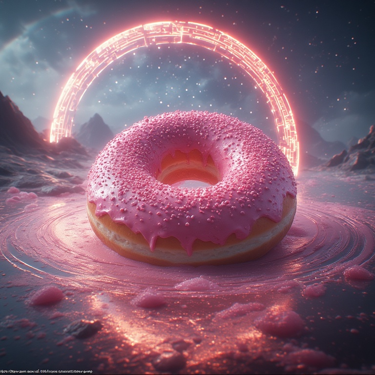 Cosmic Doughnut Portal