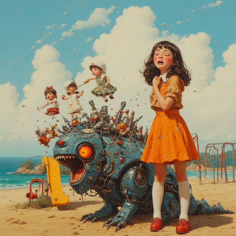 Cyborg Playground Delight