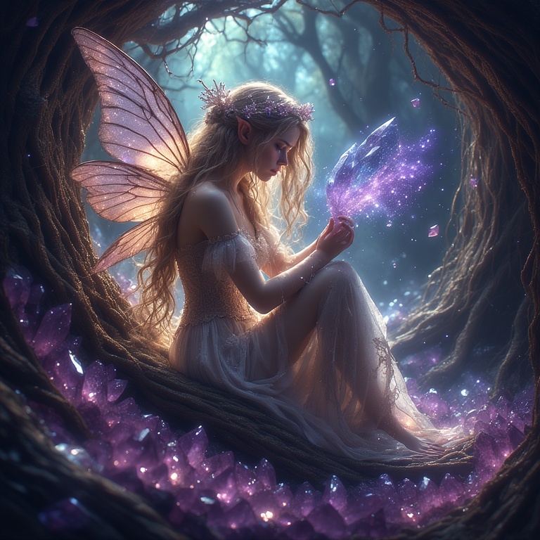 Moonlit Fairy's Despair