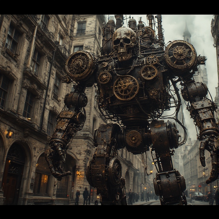 London Steam Giant Mech