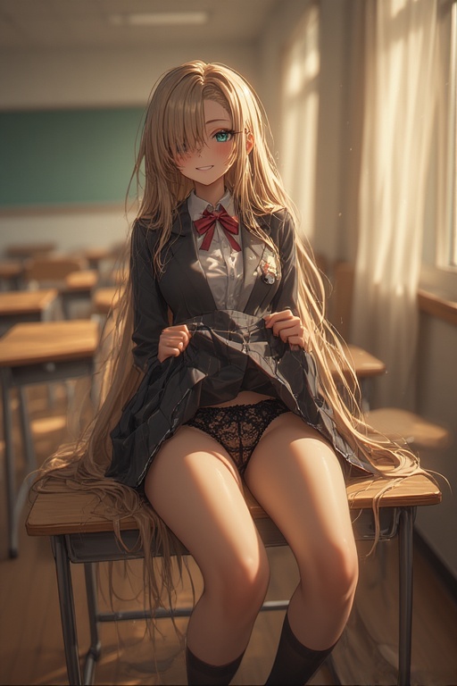 Blushing Schoolgirl Seduction