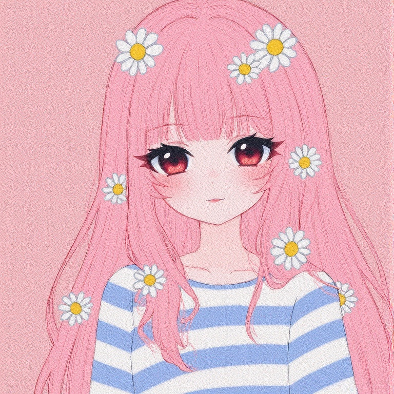 Pastel Kawaii Haircut