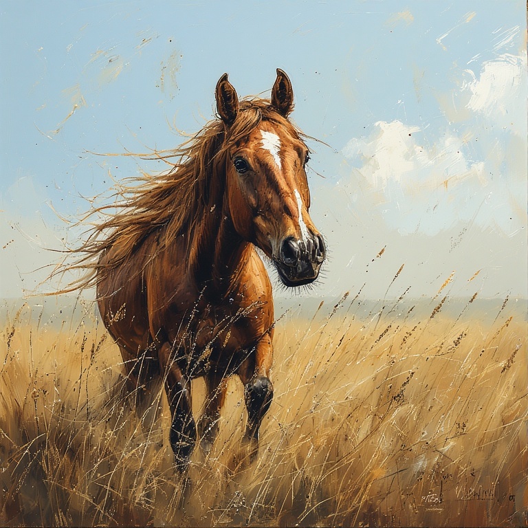 Nameless Equine Portrait