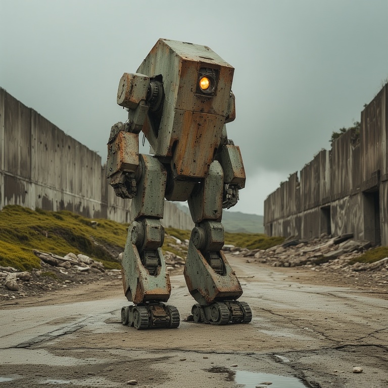 Ruined Robot Sentinel