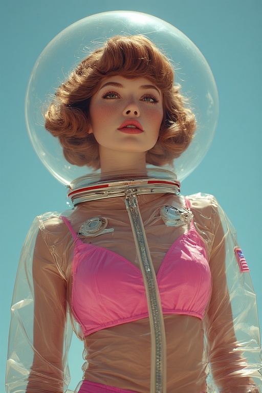 Retro Astronaut Glamour