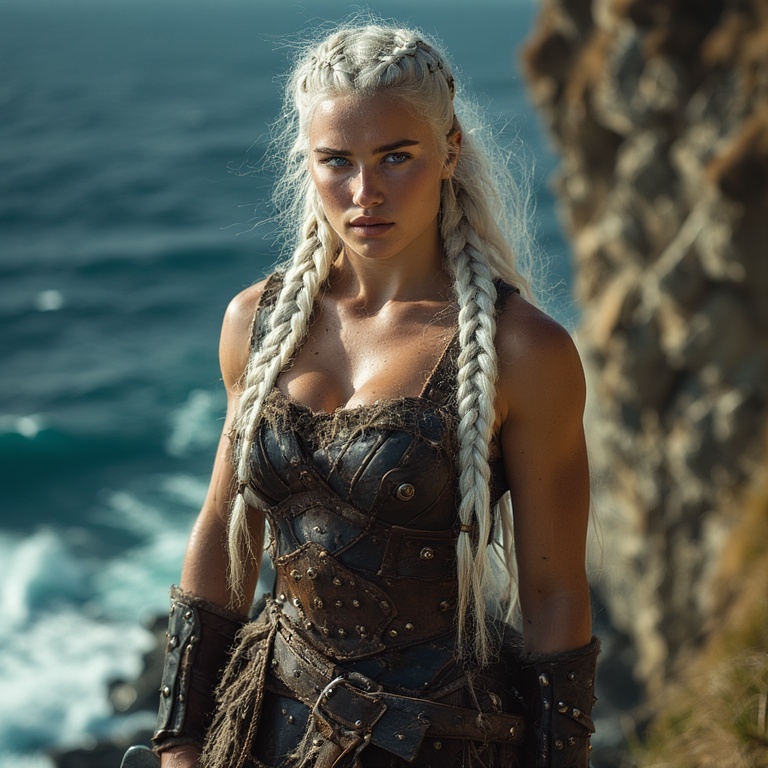 Coastal Viking Warrior Queen