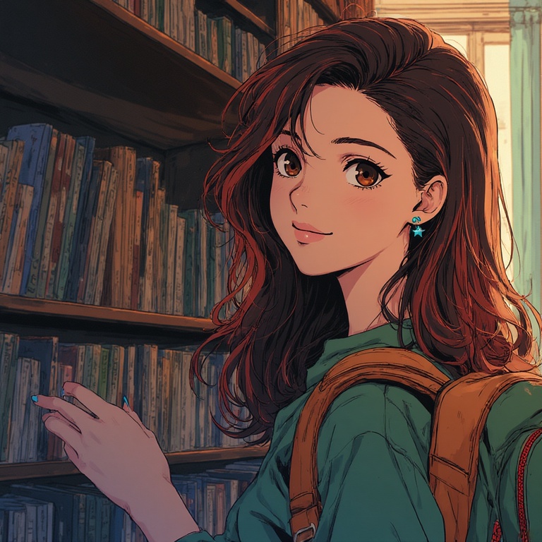 Vintage Anime Sweetheart