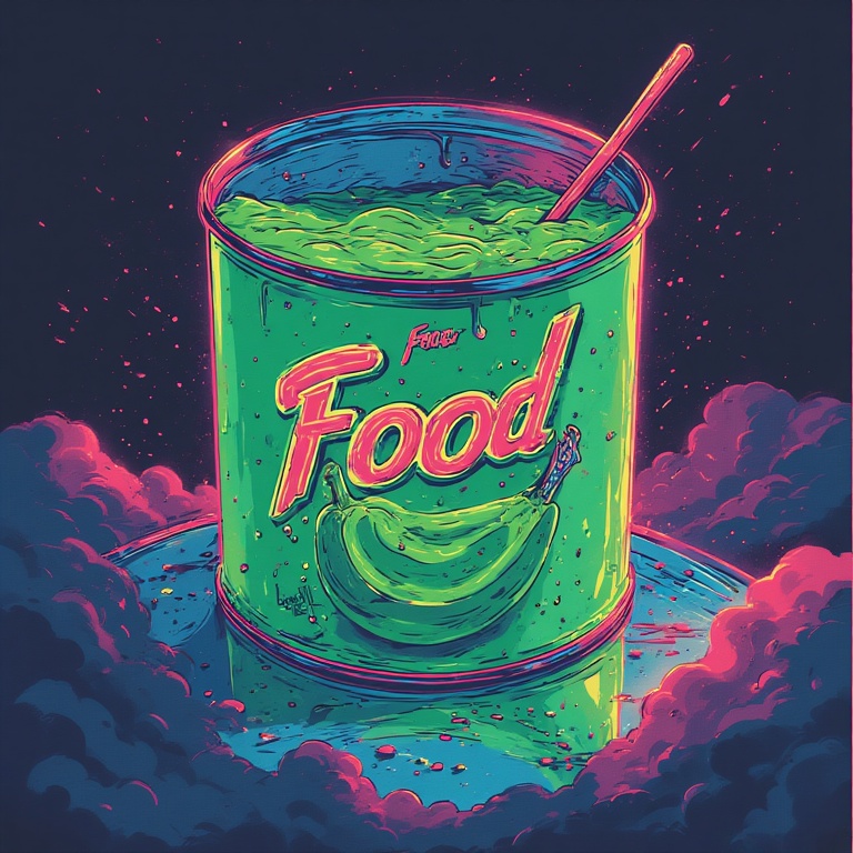 Neon Retro Bites