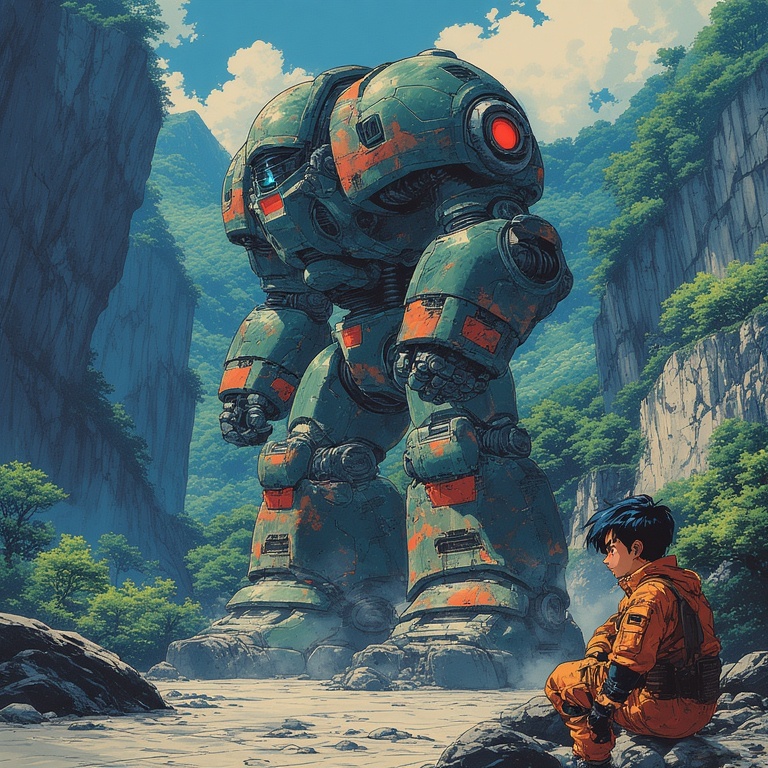Japanese Retro Scene