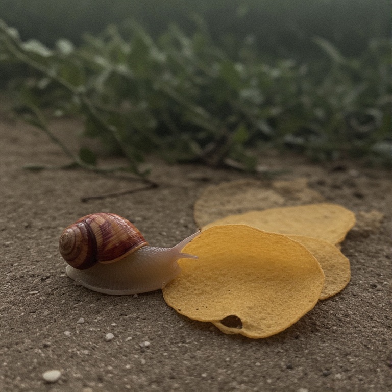 Snacky Snail Moment