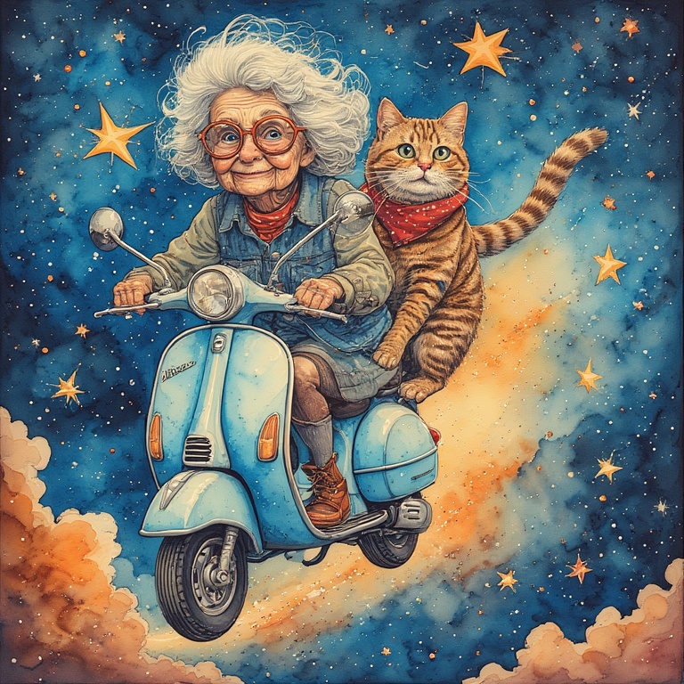 Cosmic Feline Duo