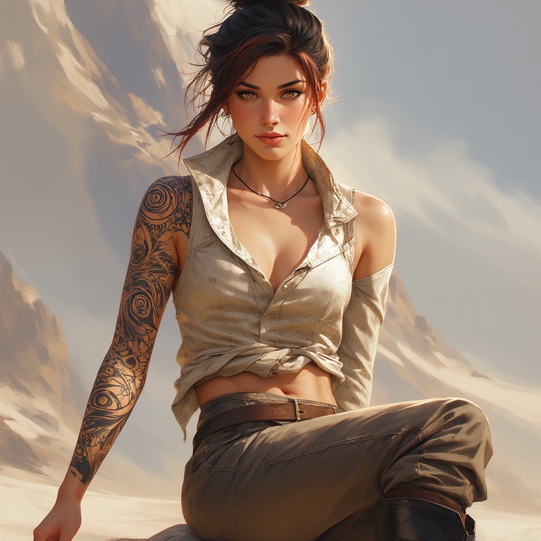 Tattooed Sensuality Unleashed