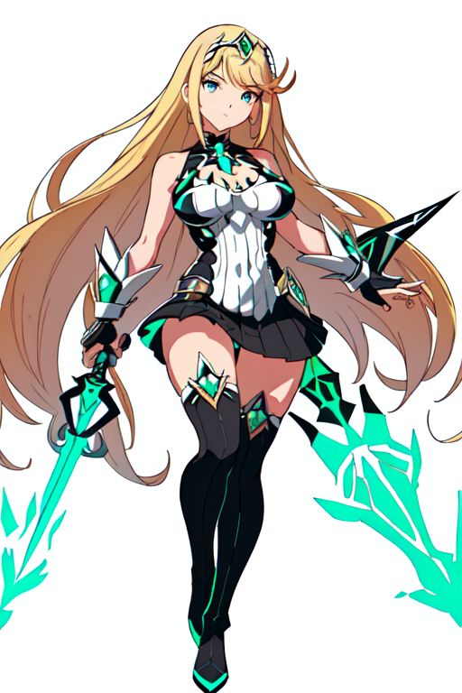 Mythra's Confident Stance