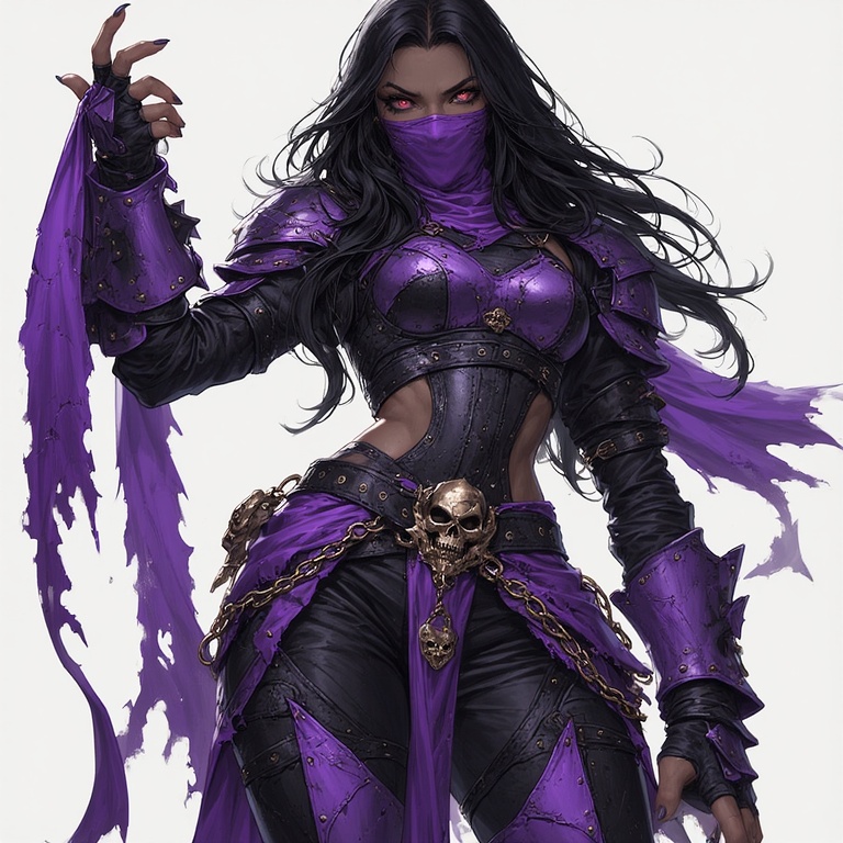 Dark Fantasy Warrior Queen