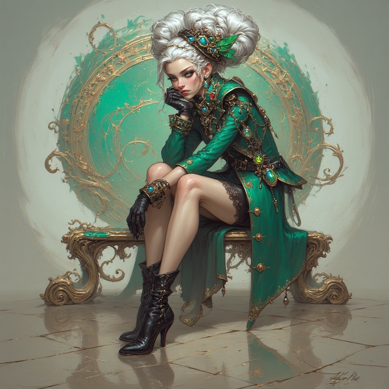 Surreal Fantasy Woman