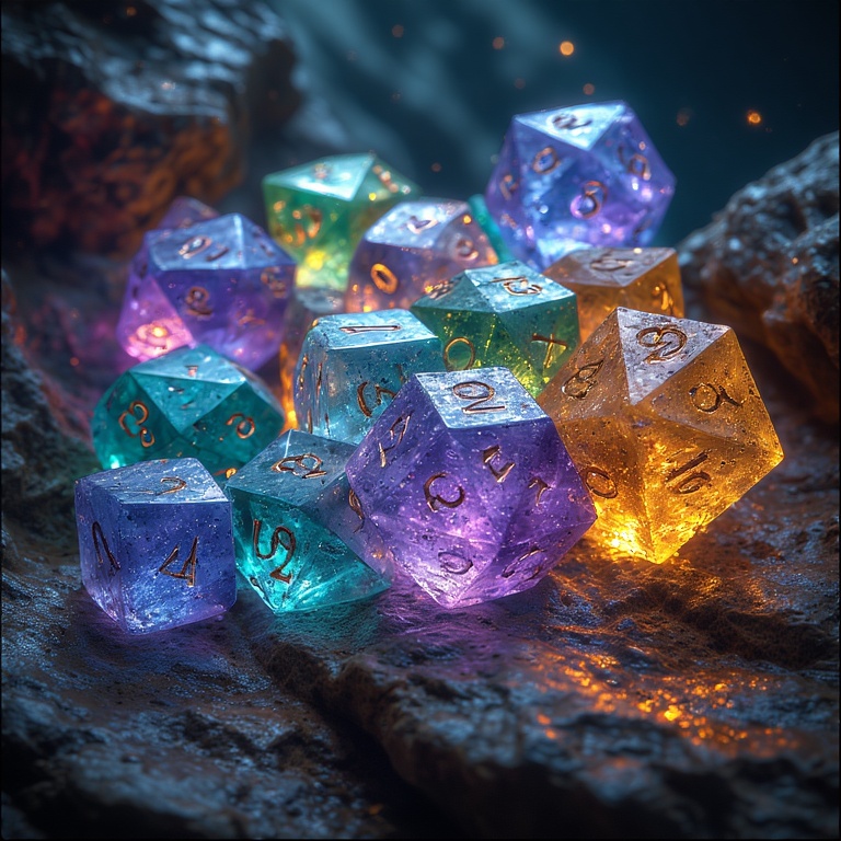 Crystal Dice of Illumination