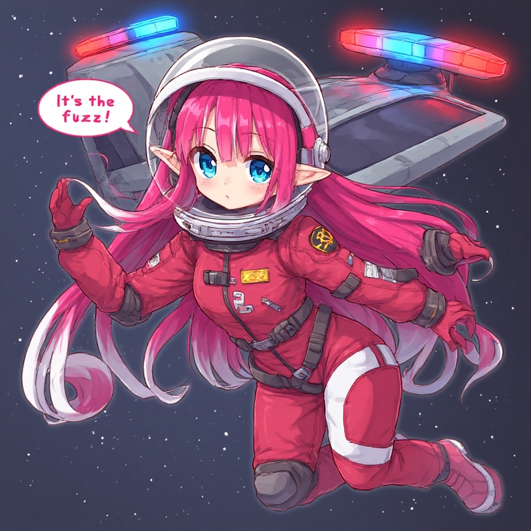 Pink Space Elf Encounter