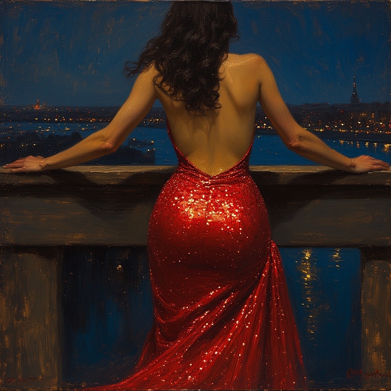 Sultry City Nightscape
