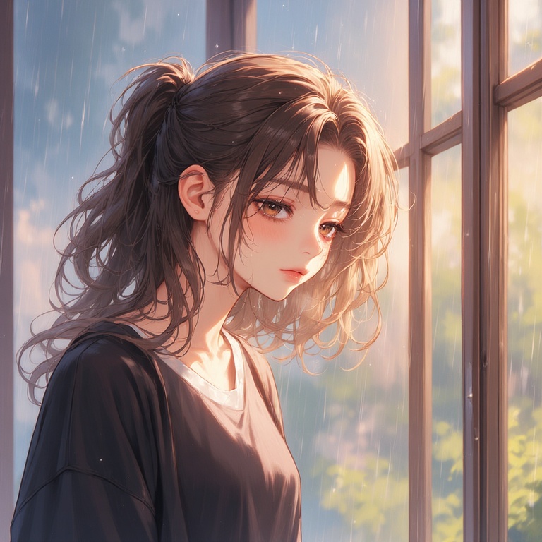 Rainy Window Solace