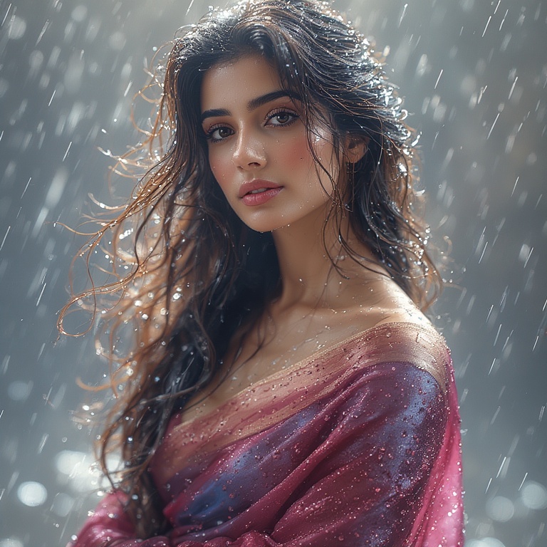 Rainy Night Elegance
