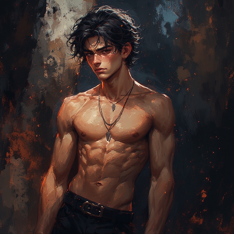 Anime Male Form Study