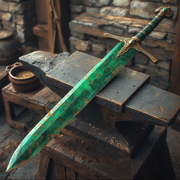 Golden Forged Blade