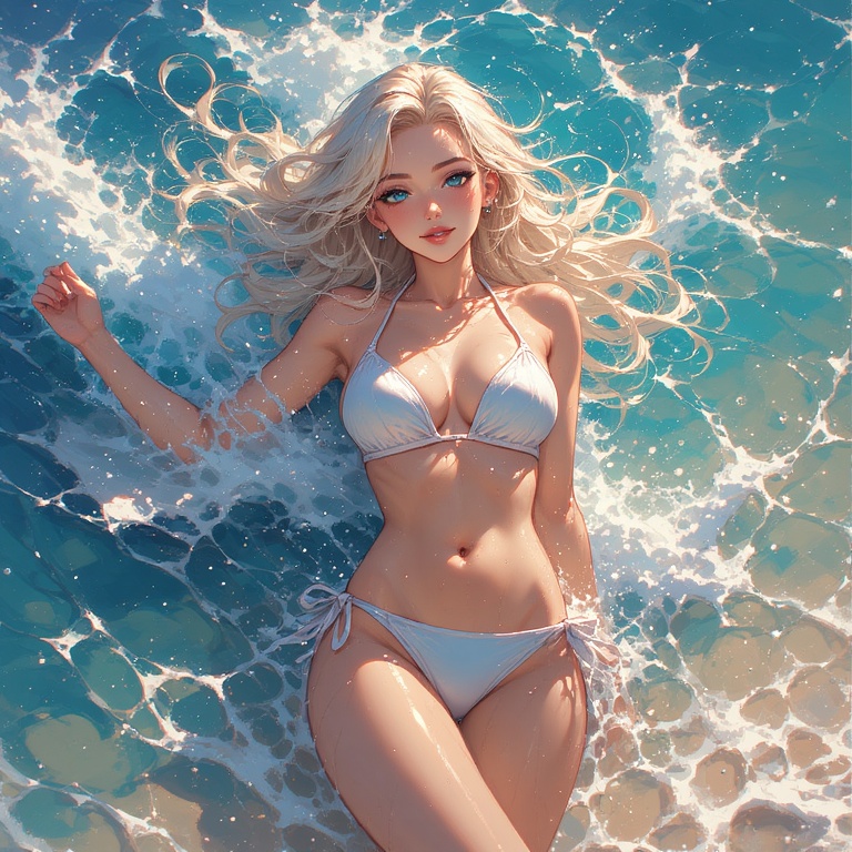 Anime Bikini Beauty