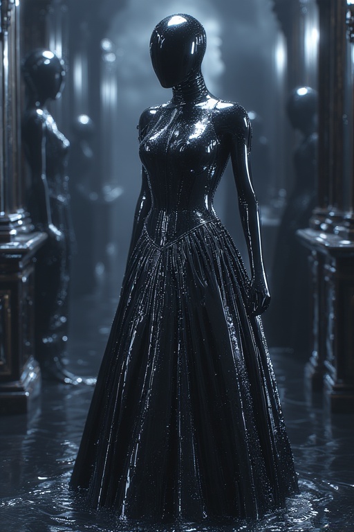 Dark Glamour Horror Scene