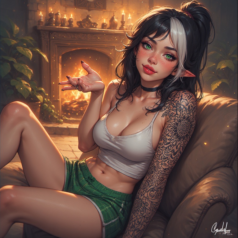 Elf Maiden Portrait
