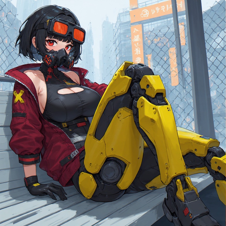 Cyberpunk Warrior Respite