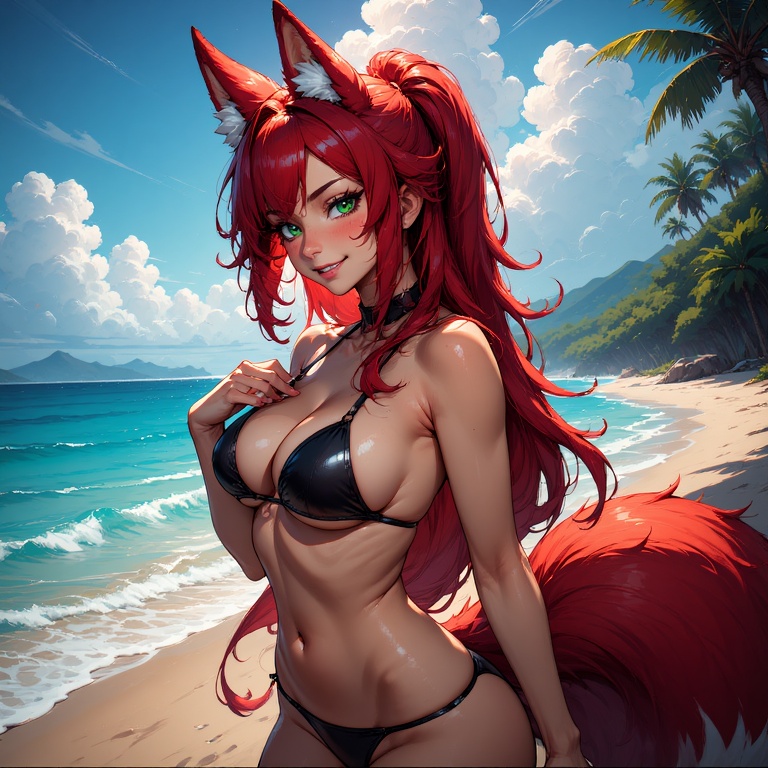 Sultry Sunset Siren