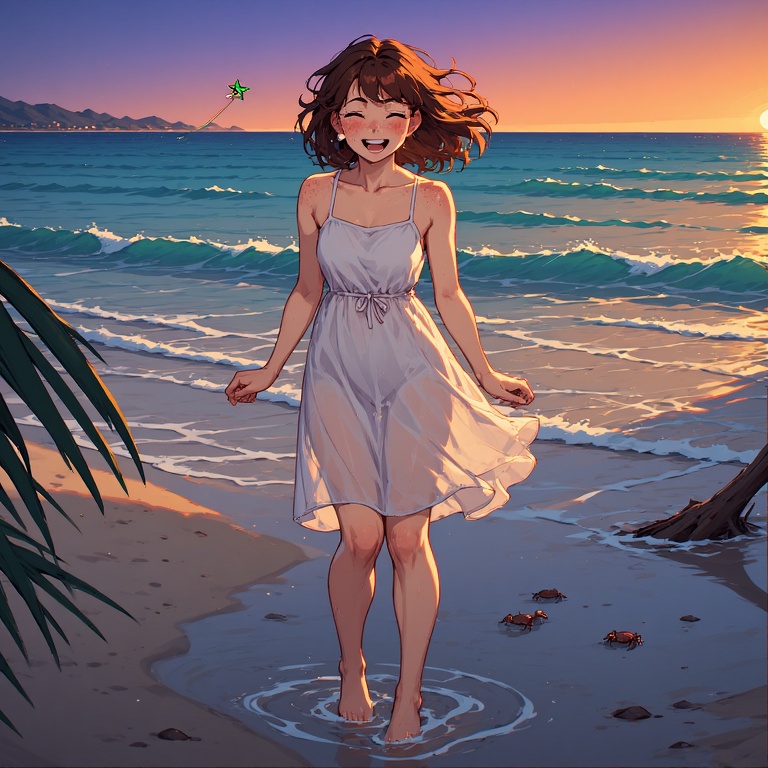 Sunkissed Laughter Moment