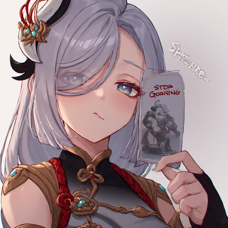 Shenhe Says Stop Gooning