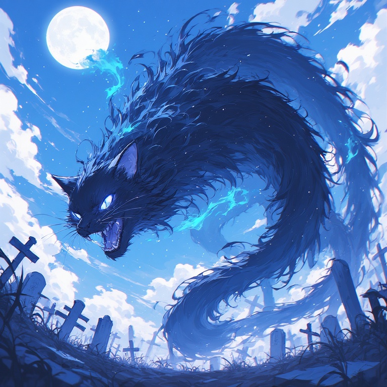 Moonlit Whiskered Reaper