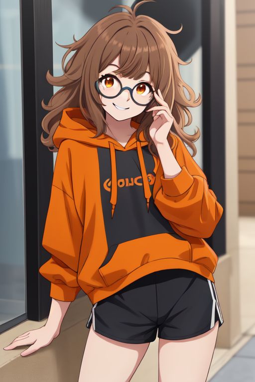 Orange Sunset Smile