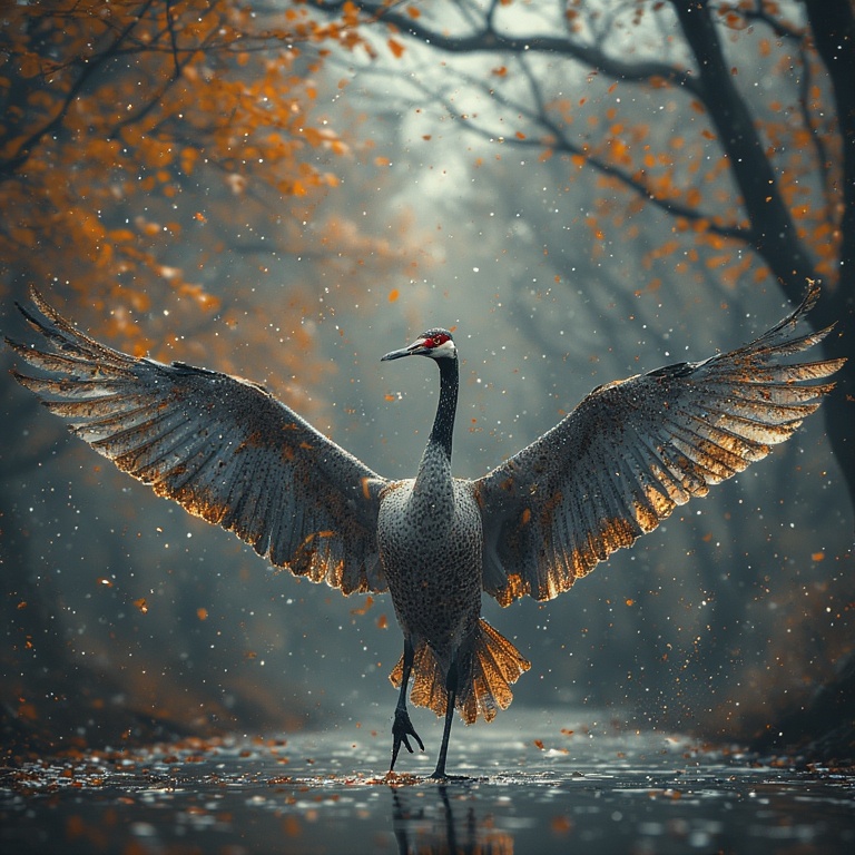 Frosty Autumn Departure