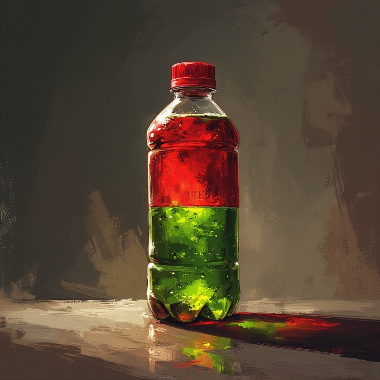 Lime Green Brew Bottle