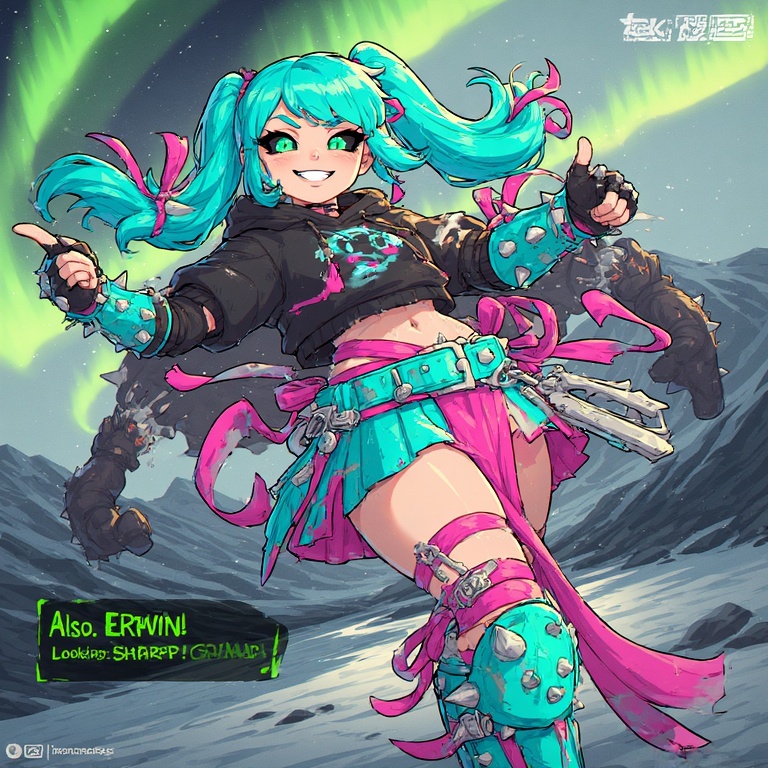 Neon Warrior Teen