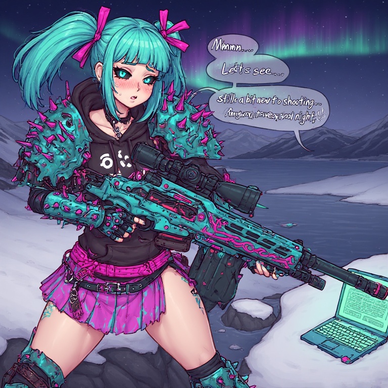 Neon Warrior Princess